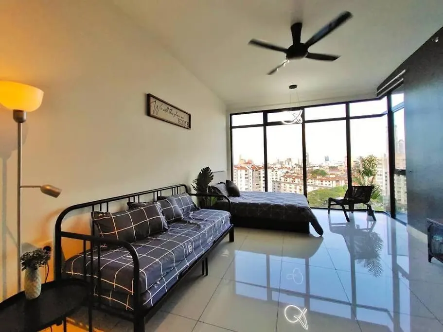 New Georgetown Stylist 2Br Homestay For 10Pax 无敌美景两房民宿 Beacon Executive Suite