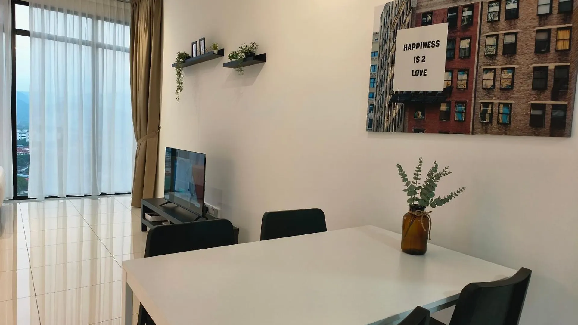 Apartamento New Georgetown Stylist 2Br Homestay For 10Pax 无敌美景两房民宿 Beacon Executive Suite