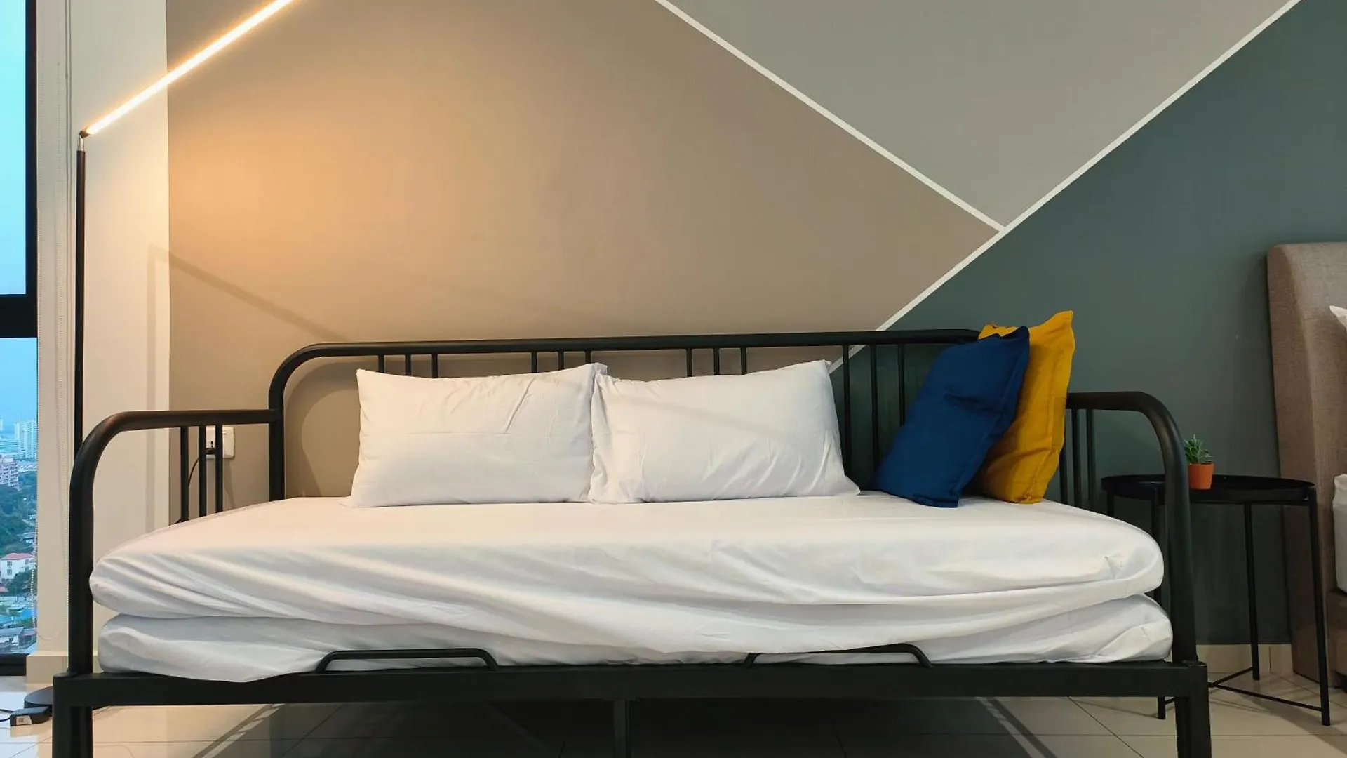 Apartamento New Georgetown Stylist 2Br Homestay For 10Pax 无敌美景两房民宿 Beacon Executive Suite